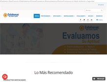 Tablet Screenshot of eslabonar.com